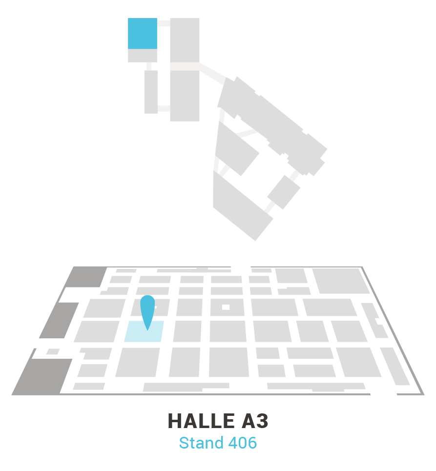 Internorga 2025 Standkarte
